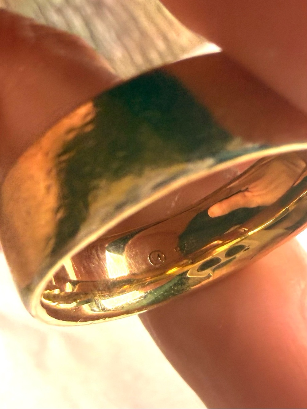Mejuri Daily Stacker Ring 18k Gold Vermeil Over Sterling - Picture 6 of 6